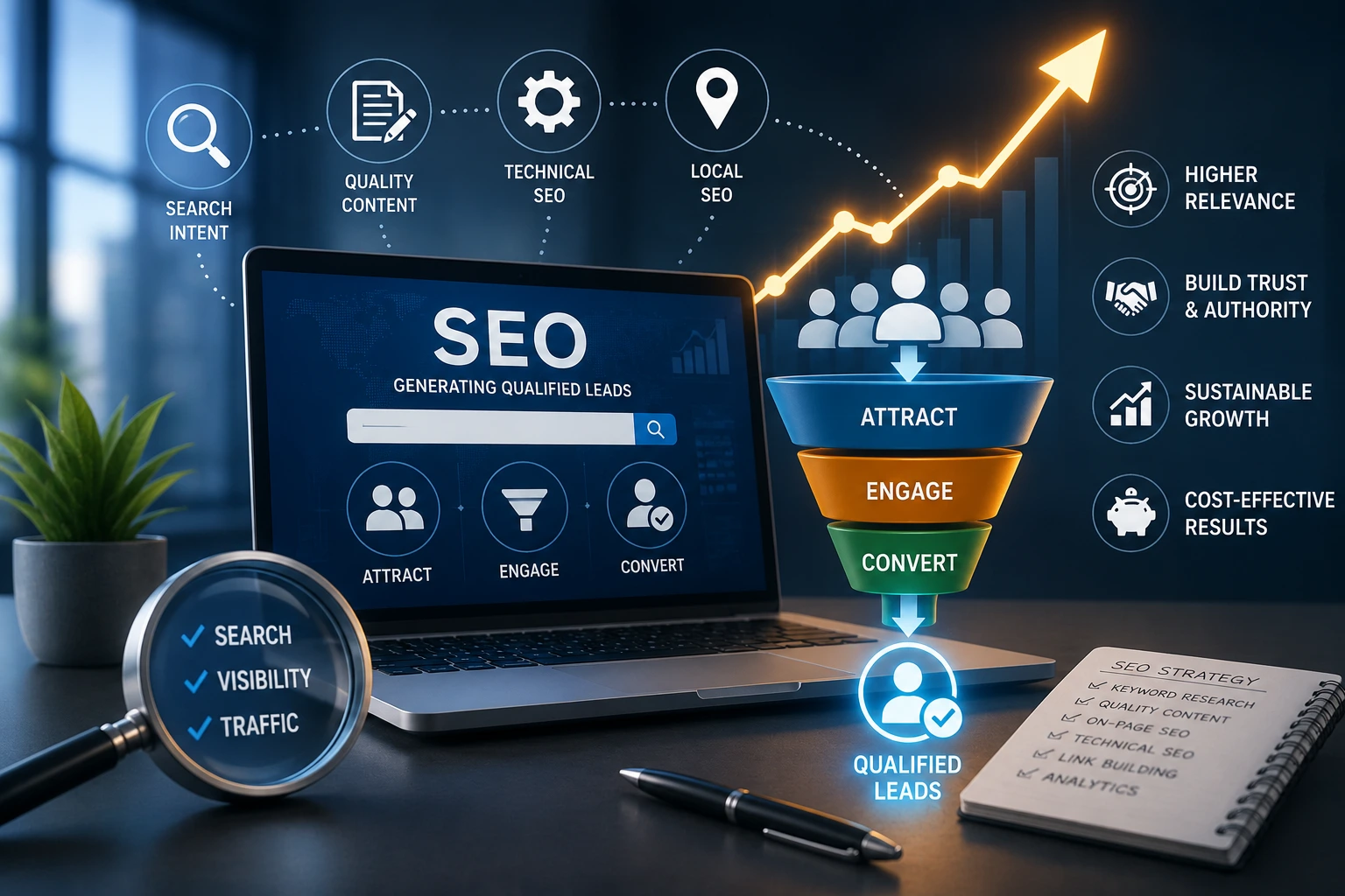 How SEO Generates Qualified Leads Without Paid Ads
